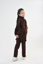 Cocoa Cargo Charm Tracksuit-Unisex Kids