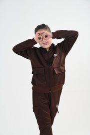 Cocoa Cargo Charm Tracksuit-Unisex Kids