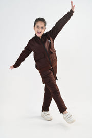 Cocoa Cargo Charm Tracksuit-Unisex Kids