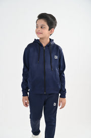 Sapphire Zipper Tracksuit-Unisex Kids