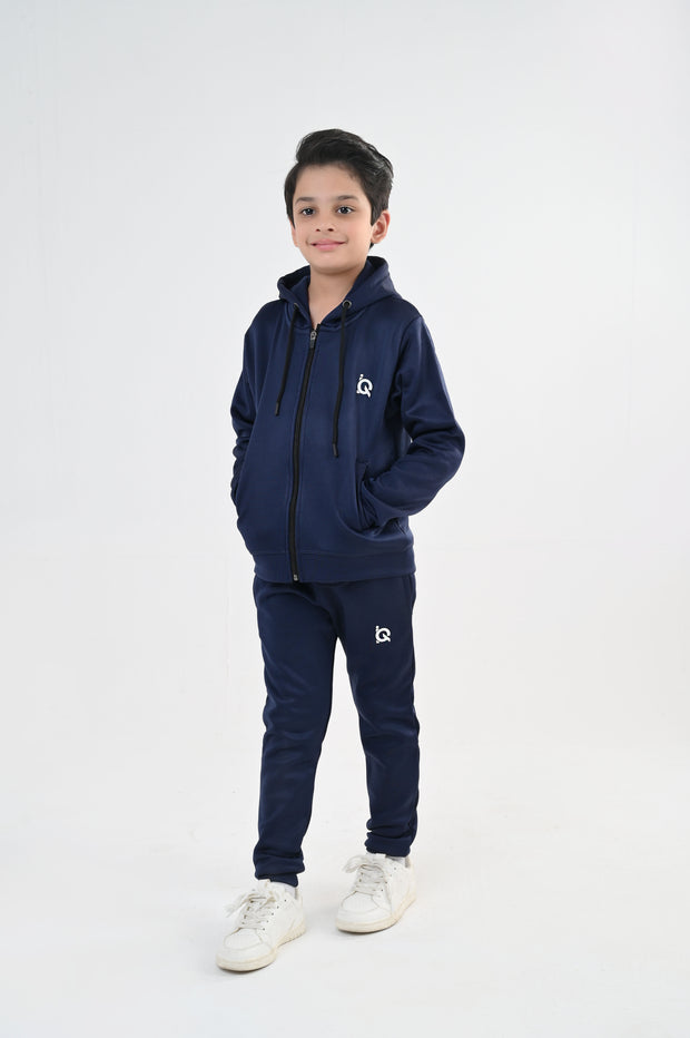 Sapphire Zipper Tracksuit-Unisex Kids