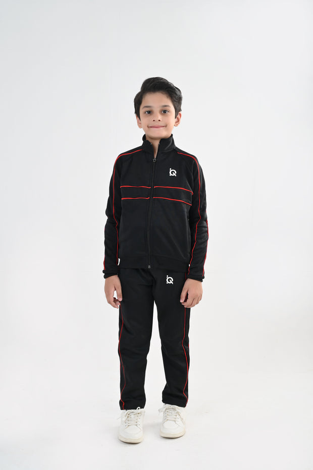 Black Horizon Speed Tracksuit-Unisex Kids