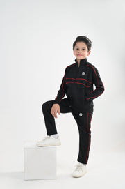 Black Horizon Speed Tracksuit-Unisex Kids